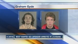 Colorado's most wanted sex offender arrested in Louisiana
