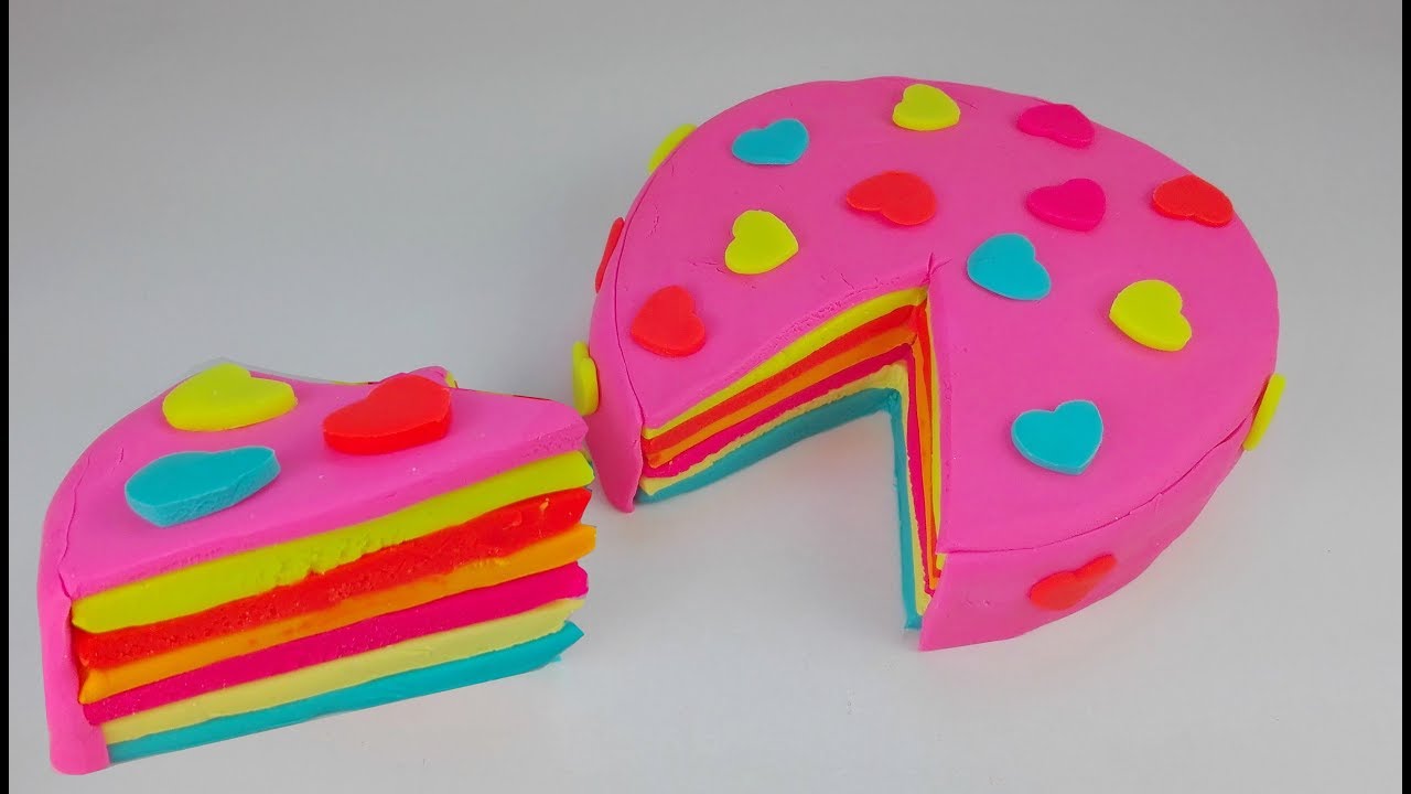 CE GÂTEAU A ÉTÉ FAIT EN PÂTE A MODELER PLAY DOH ! 