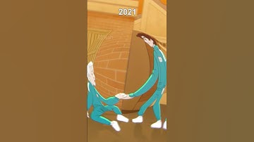 Then vs Now 2021-2025 (Squid Game)