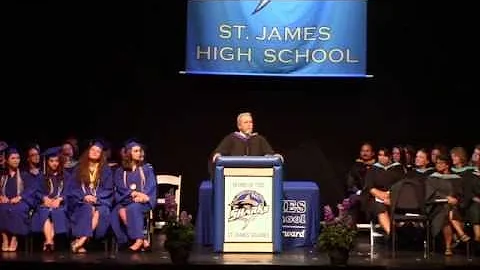 St. James High School Graduation 2015