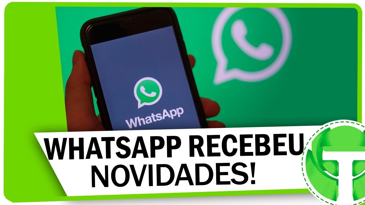 WHATSAPP RECEBEU MAIS UMA NOVIDADE! Veja oque mudou no aplicativo - YouTube