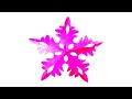 How To Make an Origami Christmas Snowflake -  Paper Snowflake foe Christmas -  Crafts Fair