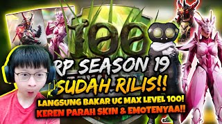 RP SEASON 19 RILIS!! AUTO BAKAR UC SAMPE MAX LEVEL! SKIN & EMOTENYA KERENN!! | PUBG MOBILE