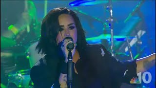 DEMI LOVATO HITS AND SUSTAINS Bb5 IN TELL ME YOU LOVE ME LIVE!