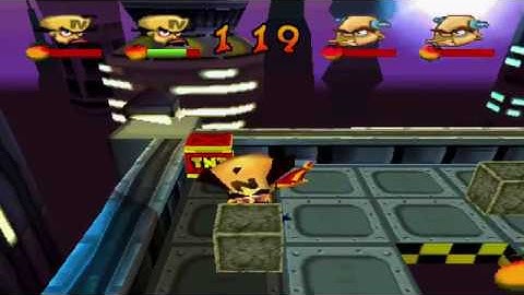 Crash Bash | CPU Match - Super Cortex x2 VS Super Brio x2 (Space Bash) Part2