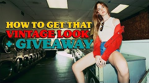 Retro Direct Flash Tutorial | Godox V1 for Canon R5 | BTS Vintage Fashion Photoshoot