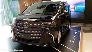 2025 Toyota Alphard 2.5 Hev E-Four Exterior Interior First Look & Visual Review