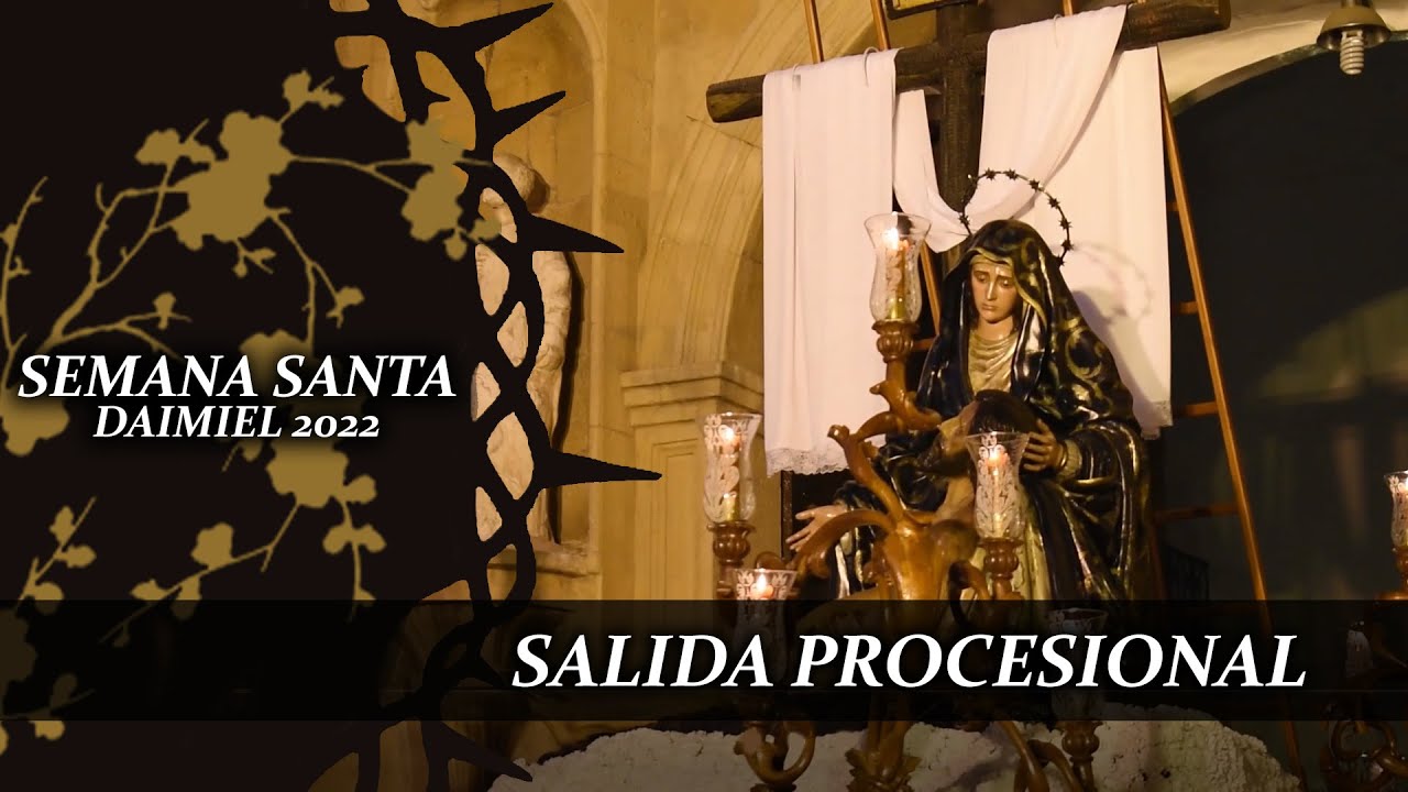 NEGROS - Salida procesional - Viernes Santo #SemanaSantaDaimiel2022