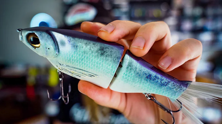 These Custom Painted Chad Shad Glide Baits GO HARD...