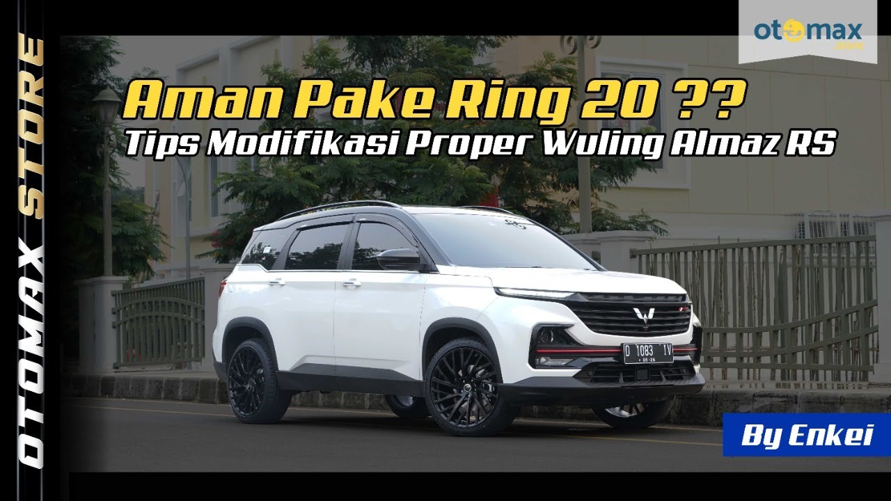Modifikasi Wuling Almaz RS Turbo, Pakai Velg Enkei VS Ring 20 Masih Aman & Nyaman ??? | otomax store