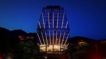 Pyramidal Office Tower Design by MAP [founded by Kiran Mathema]