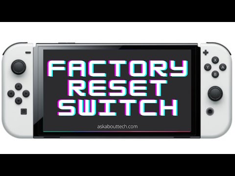 Factory Reset Nintendo Switch