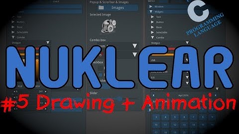 Nuklear Tutorial 5 - Drawing and Animation