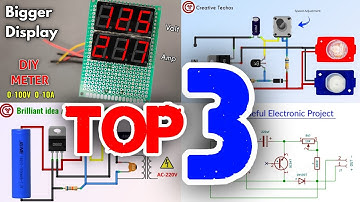Top 3 helpful Electronics Projects for Beginners