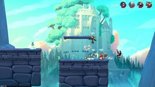 Brawlhalla Triple KO (Normal and Slo-Mo)!