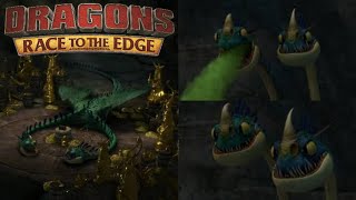 Dragons: Race To The Edge [2015 - 2018] - Titan Wing Zippleback Screen Time