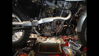 Triumph Tiger Cub (Rickman) - Could have been nasty, gearbox mainshaft end float mystery solved!