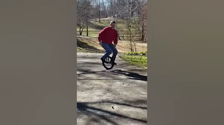 Nick on unicycle