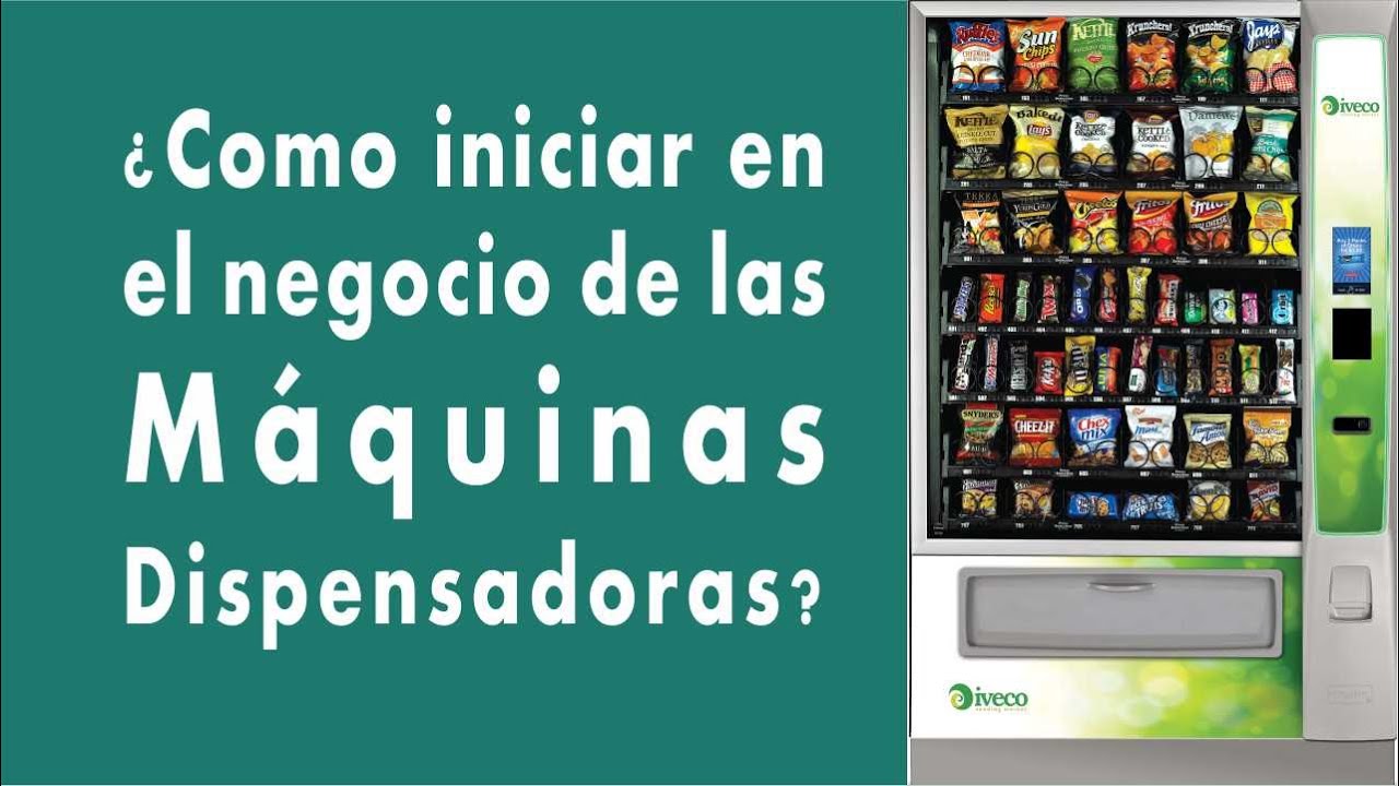 Como es el negocio de las Máquinas Dispensadoras? - YouTube