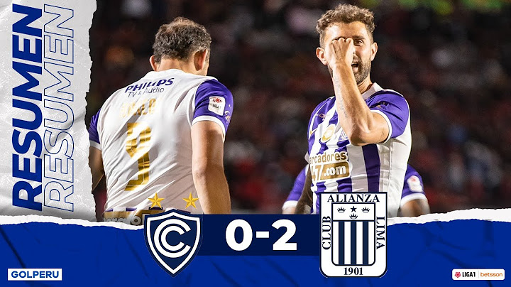 Resumen: Cienciano vs Alianza Lima (0-2) #LIGA1BETSSONXGOLPERU