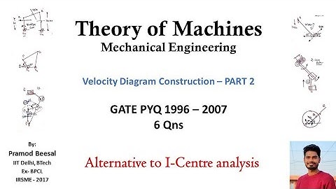 ToM | Velocity Analysis | Gate PYQ 1996 to 2007 | By Pramod Beesal