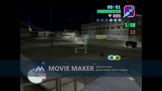 gta vice city deluxe chase the police rocket mod se  full video