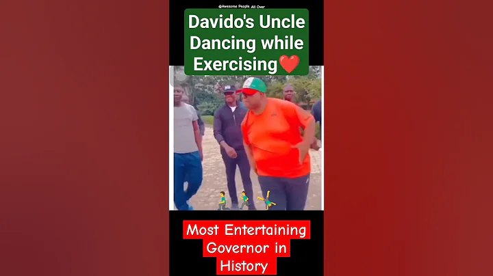 Davido's Uncle's Hilarious Dance Workout - Epic Moves by Governor Adeleke #shorts #viral #funnymoves