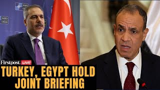 Israel-Gaza War LIVE: Turkey's Hakan Fidan and His Egyptian counterpart hold Media Briefing | N18G