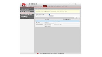 Huawei WLAN WiFi MAC Filtering in English under 1 min