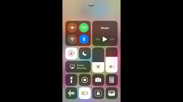 How to  customize control center in iOS 11