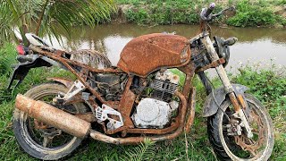 Restoration BMW racing motorcycle old | Restoring motorbike standing machine motor broken Part 2