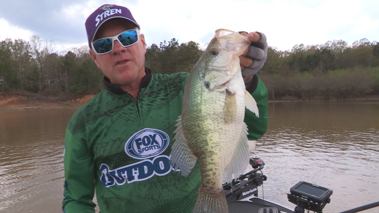 FOX Sports Outdoors SOUTHWEST #24 - 2015 Grenada Lake, Mississippi Crappie Fishing - YouTube