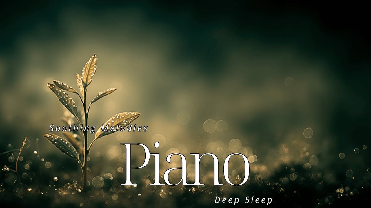 Soothing Piano Melodies for Deep Sleep & Stress Relief ~ Peaceful Piano ...