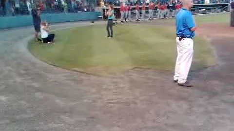Heather Ginn--National Anthem @ Harbor Park