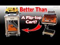 Is this better than a flip top cart? / 2 in 1 Tool Stand / Dewalt DW735x /Tool base / shop upgrades