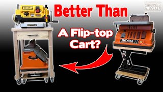 Is this better than a flip top cart? / 2 in 1 Tool Stand / Dewalt DW735x /Tool base / shop upgrades by Artisan Made 3,338 views 4 months ago 13 minutes, 44 seconds