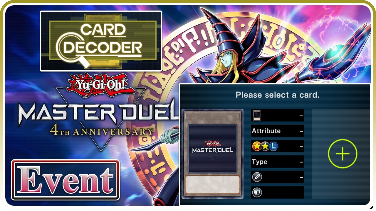 The Final Cardle! Card Decoder Event | Yu-Gi-Oh! Master Duel - YouTube
