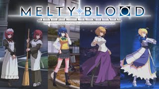 Melty Blood Type Lumina - All Intros/Outros - YouTube