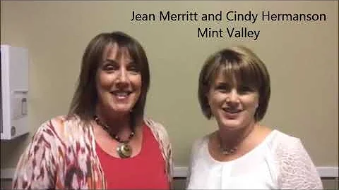 Jean Merritt and Cindy Hermanson
