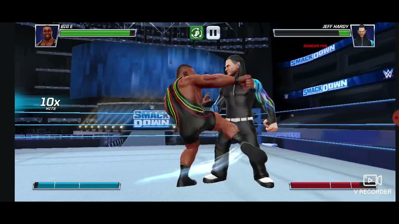 Jeff Hardy VS Big E Full WWE Match | WWE MAYHEM GAME - YouTube