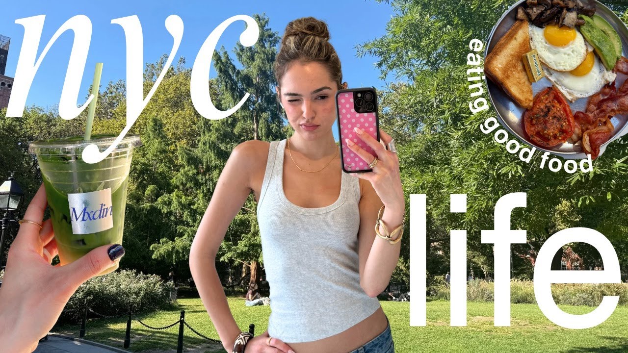 быть гурманом в Нью-Йорке 🍜 несколько реалистичных дней в моей жизни!