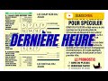 DERNIÈRE HEURE GAZETTE TURFOMANIA ET TIERCÉ MAGAZINE PRIX STRASBOURG SAMEDI 20.12.2025