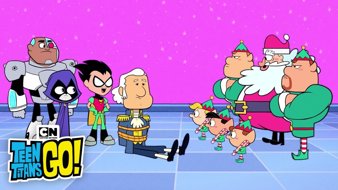 Santa Tries to Take Over Halloween | Teen Titans GO! | Cartoon Network