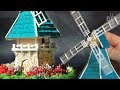 DIY Popsicle Stick Windmill House(You can turn wings!)