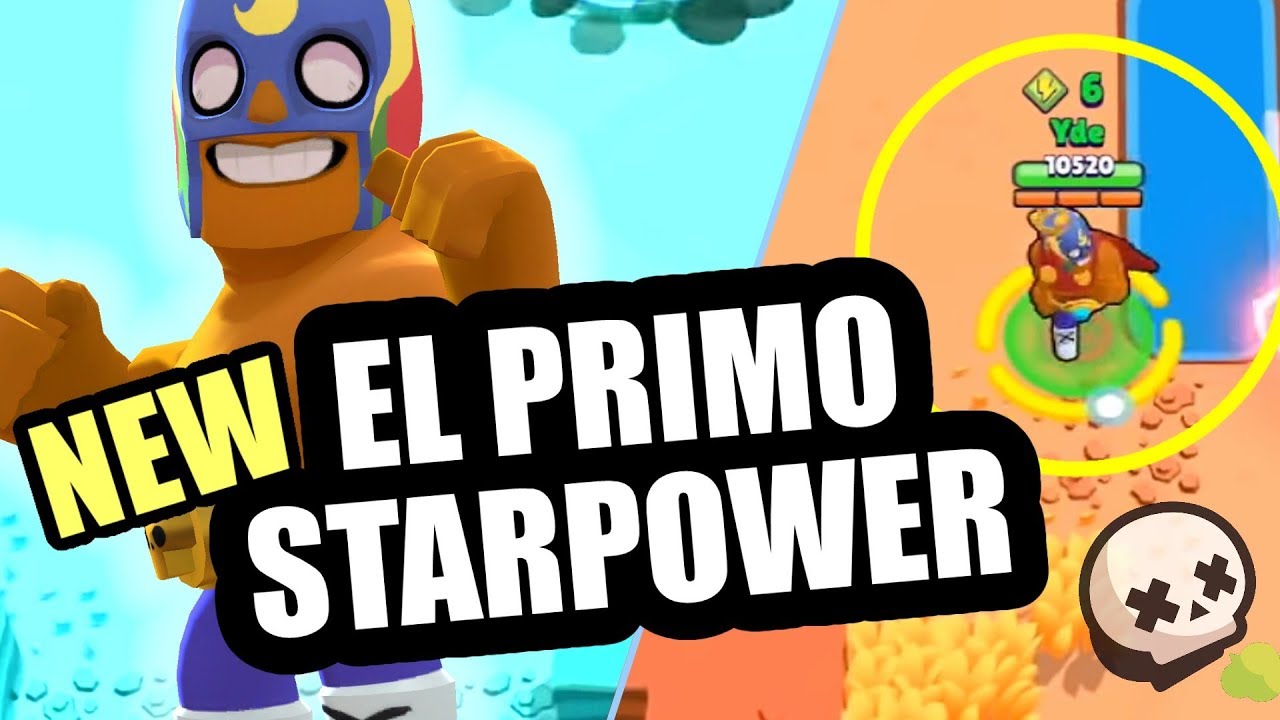 Trying El Primo's NEW star power / YDE brawl stars - YouTube