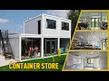 Prefabricated modular flat pack container store from khome