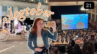 a night at the symphony | vlogtober day 21, get ready with me, typical day in the life