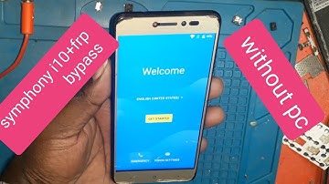 symphony i10+ frp bypass google account unlock symphony i10+ plus