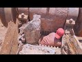 "Extreme Rock Crush Test : Crushing Anything Under Giant Stones!"#rockcrushing #stonecrusher 