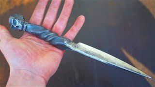 Forging a Knife with Skull head